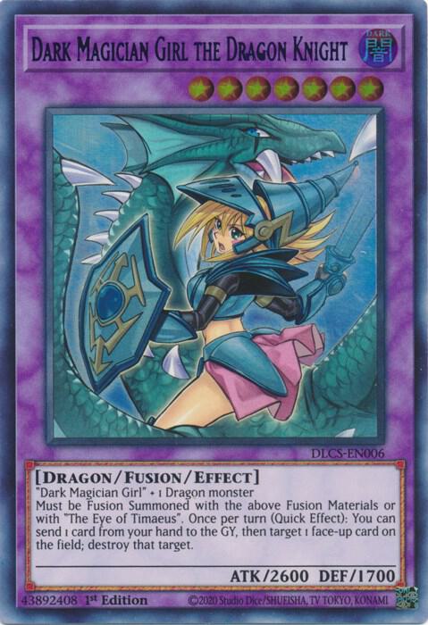 Dark Magician Girl the Dragon Knight (Alternate Art) (Blue) card image