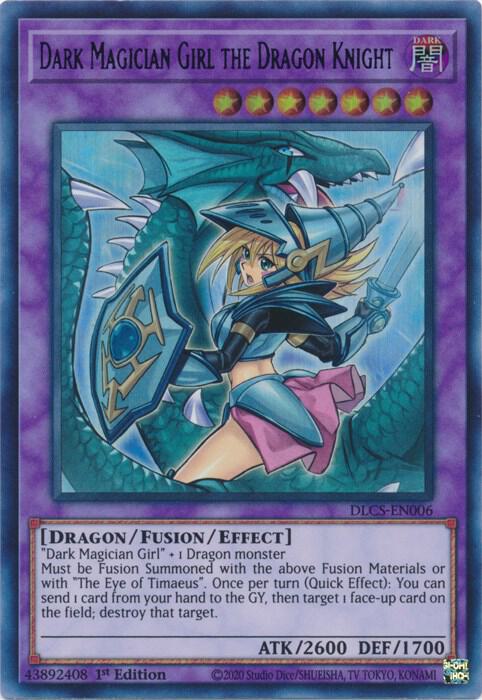 Dark Magician Girl the Dragon Knight (Alternate Art) (Purple) card image