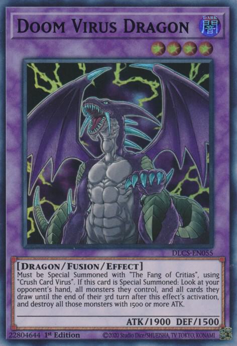 Doom Virus Dragon (Green) card image