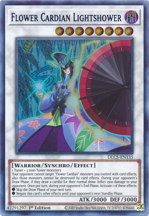 Flower Cardian Lightshower (Blue) card image