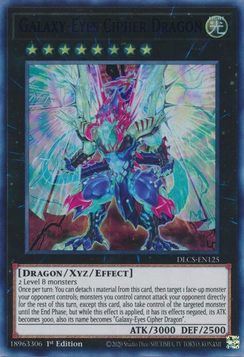 Galaxy-Eyes Cipher Dragon (Blue) card image