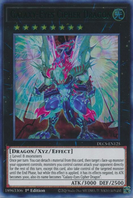 Galaxy-Eyes Cipher Dragon (Green) card image