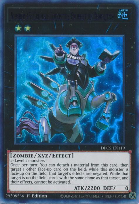 Number 45: Crumble Logos the Prophet of Demolition (Purple) card image