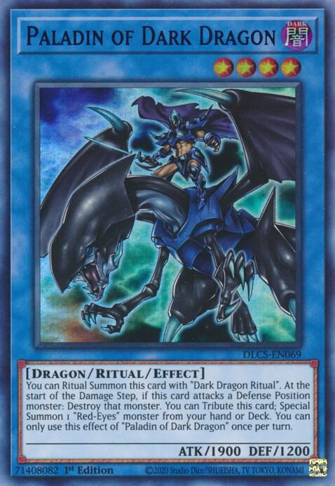 Paladin of Dark Dragon (Blue) card image