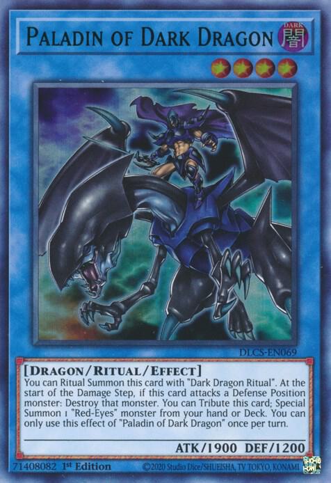 Paladin of Dark Dragon (Green) card image
