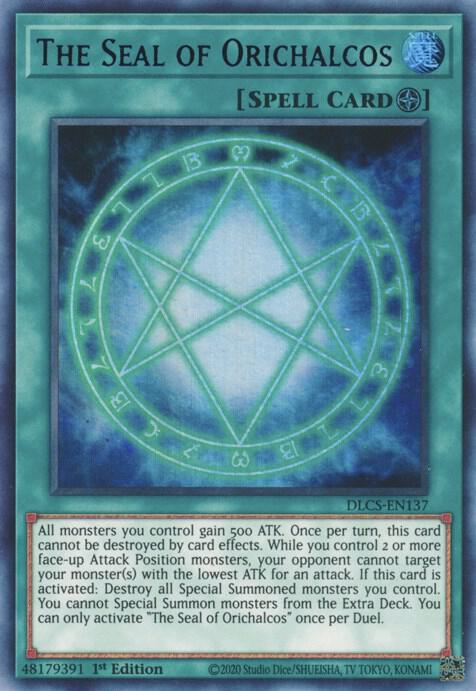 The Seal of Orichalcos (Purple) card image
