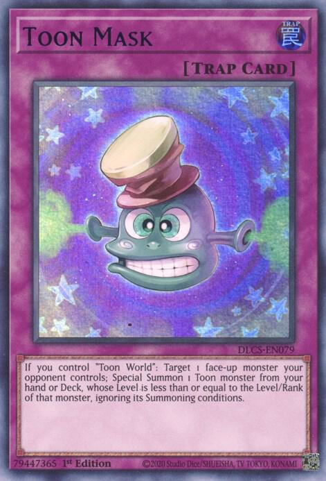 Toon Mask (Blue) card image
