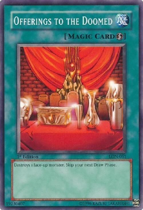 Offerings to the Doomed card image