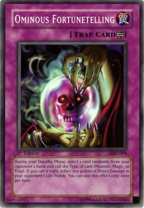 Ominous Fortunetelling card image