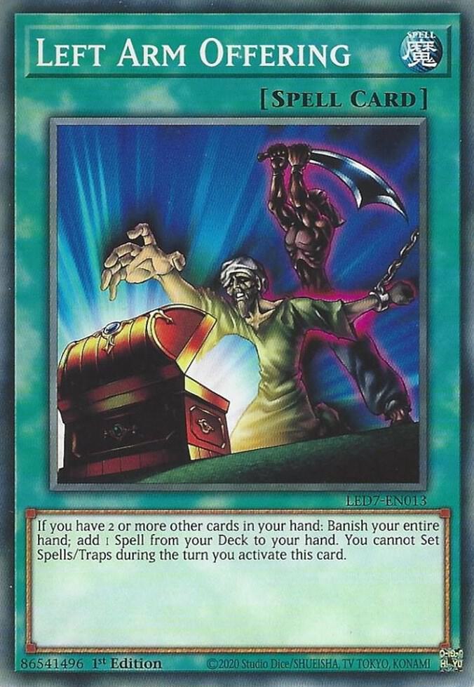 Left Arm Offering card image