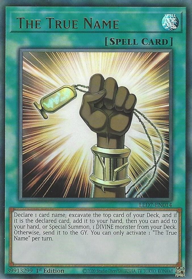 The True Name card image