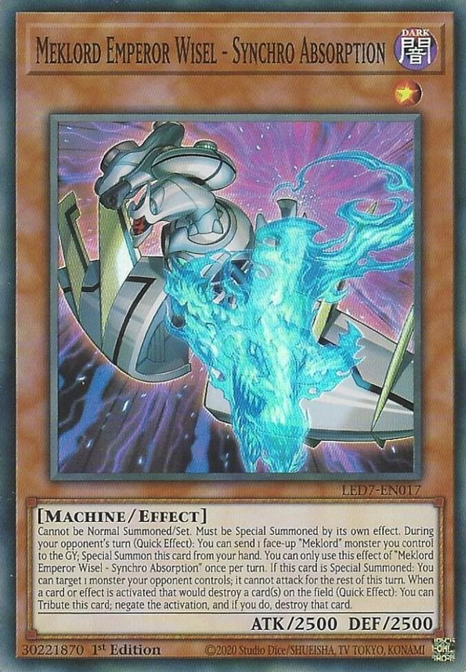 Meklord Emperor Wisel - Synchro Absorption card image