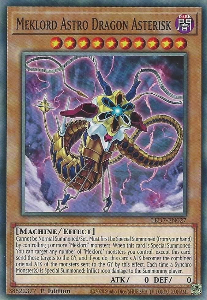 Meklord Astro Dragon Asterisk card image