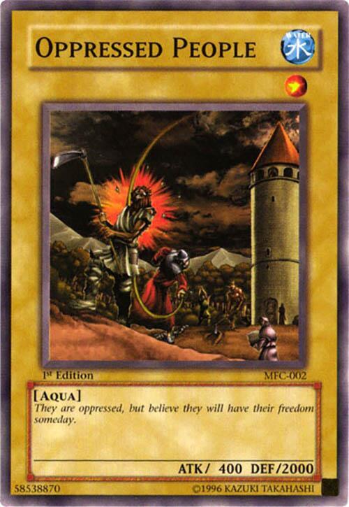 Oppressed People card image
