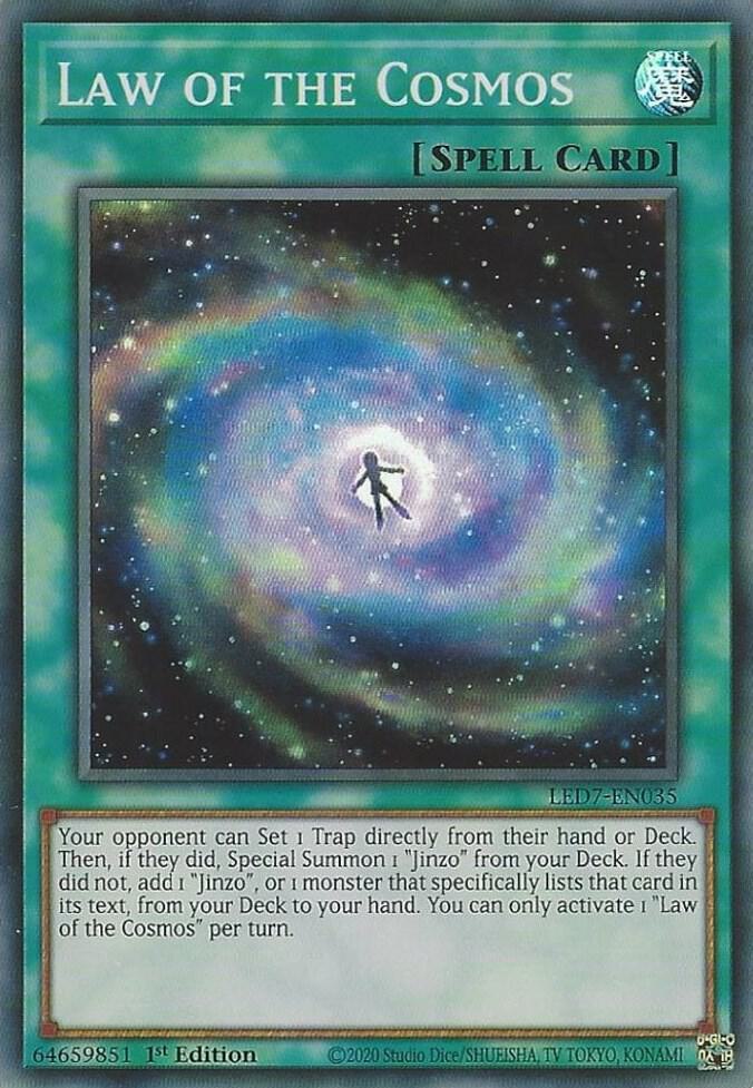 Law of the Cosmos card image