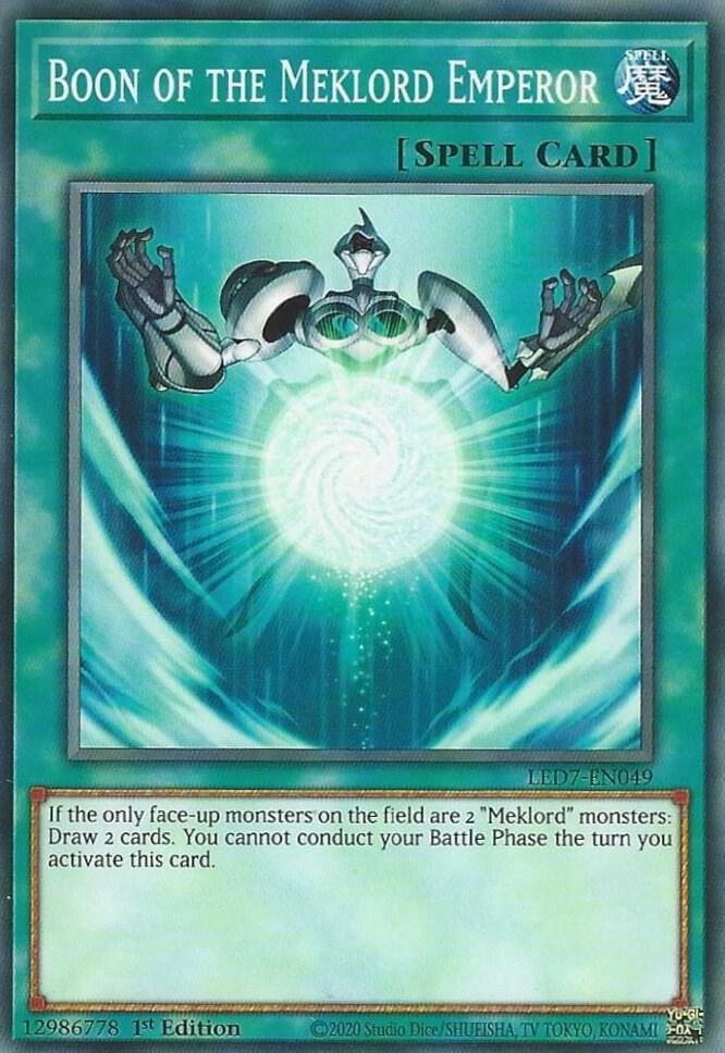 Boon of the Meklord Emperor card image