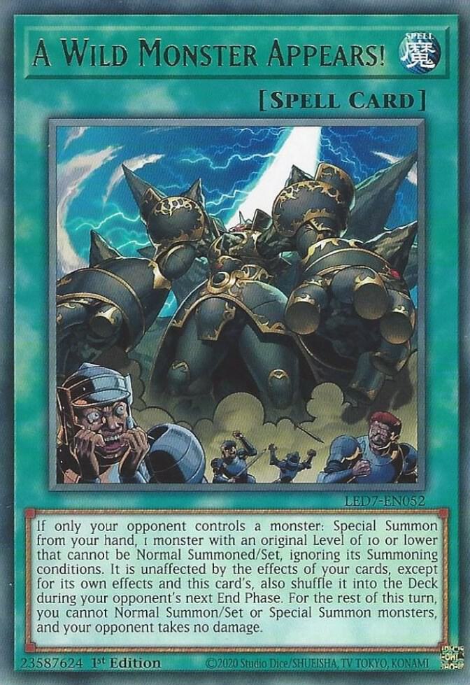 A Wild Monster Appears! card image