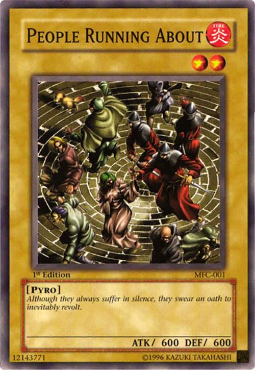 People Running About card image