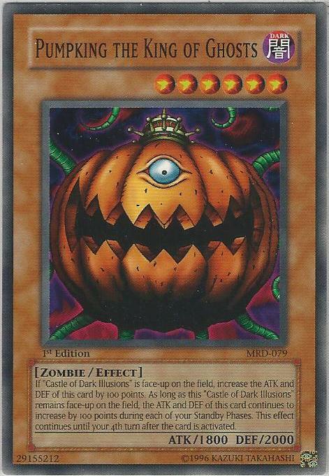 Pumpking the King of Ghosts card image