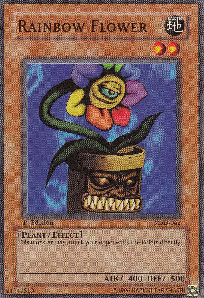 Rainbow Flower card image