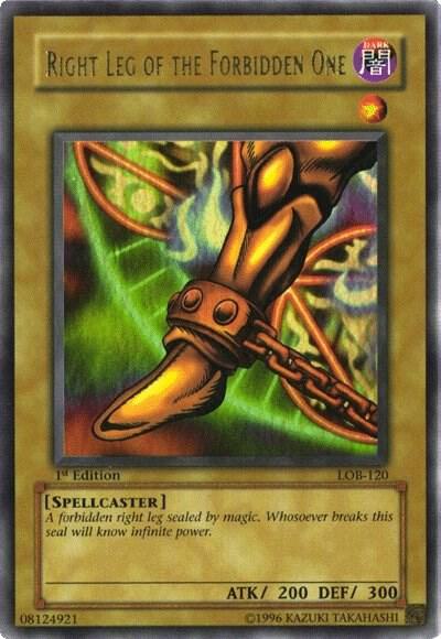 Right Leg of the Forbidden One card image