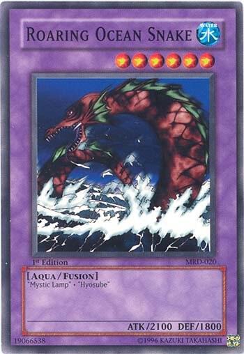 Roaring Ocean Snake card image