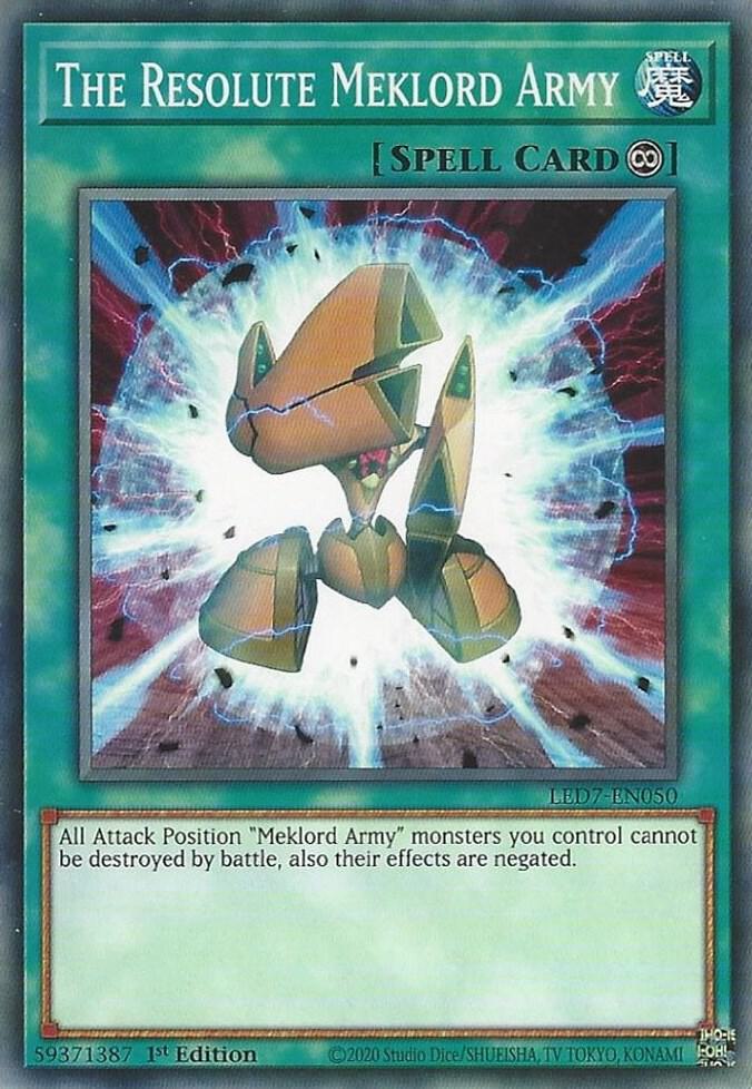 The Resolute Meklord Army card image