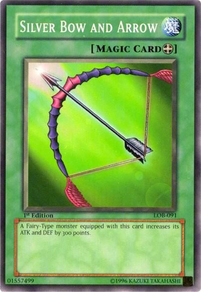 Silver Bow and Arrow card image