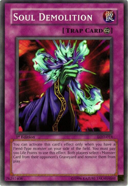 Soul Demolition card image