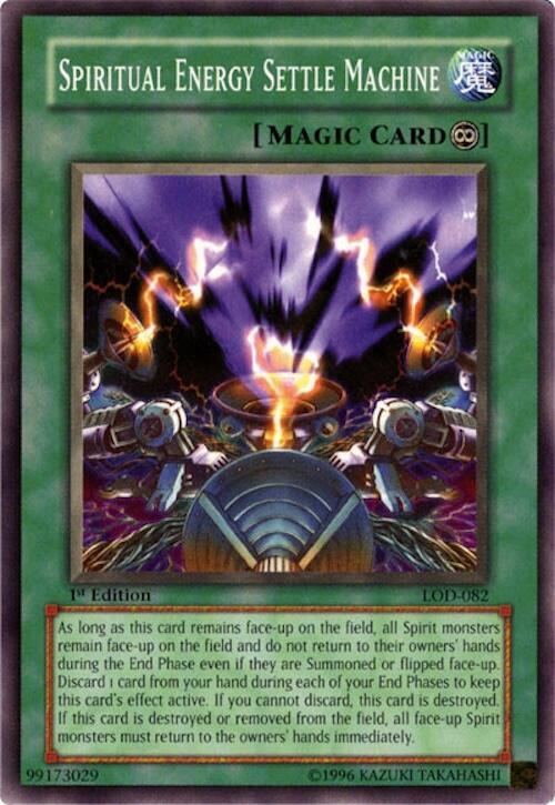 Spiritual Energy Settle Machine card image