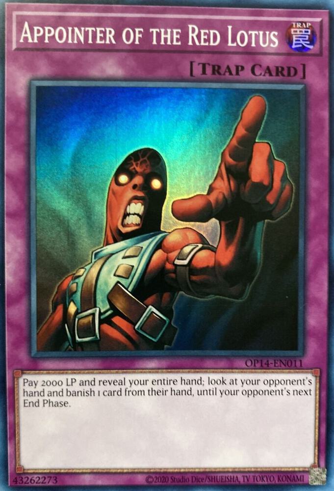 Appointer of the Red Lotus card image