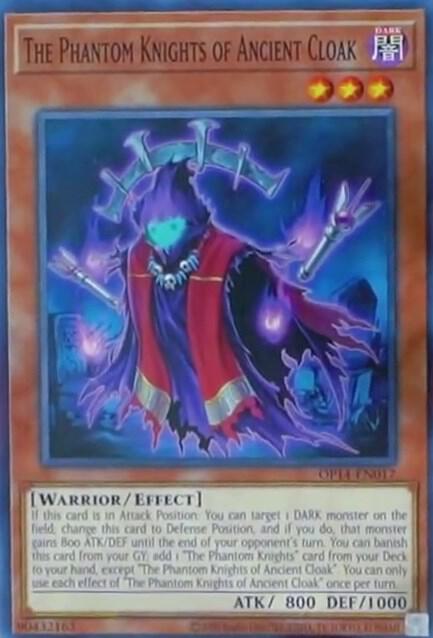 The Phantom Knights of Ancient Cloak card image
