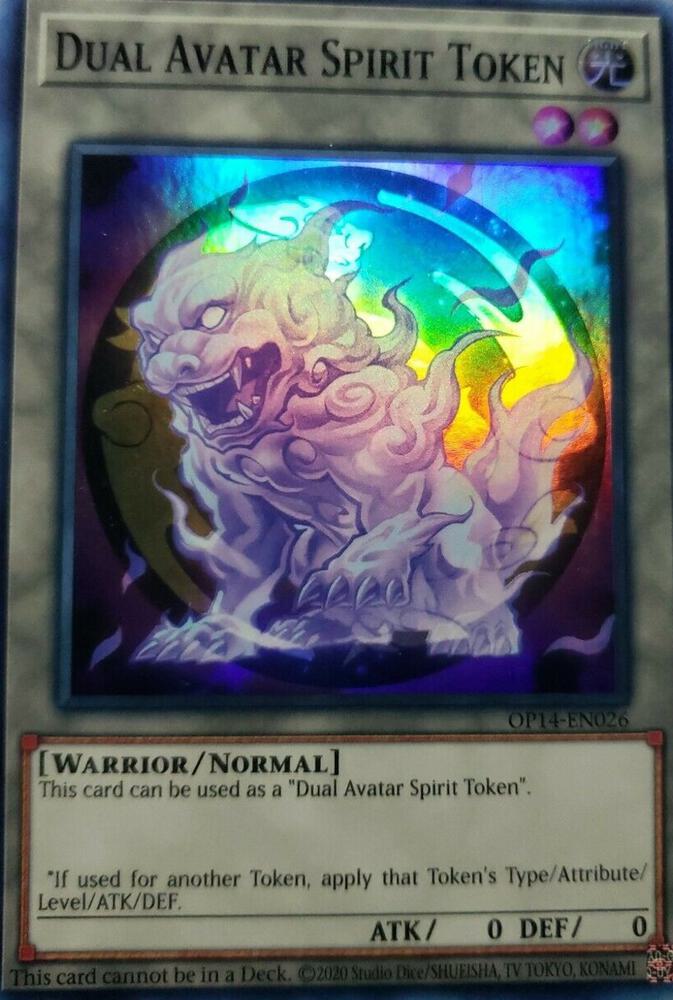 Token: Dual Avatar Spirit card image