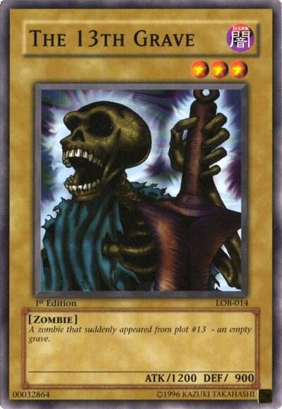 The 13th Grave card image