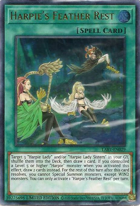 Harpie's Feather Rest card image