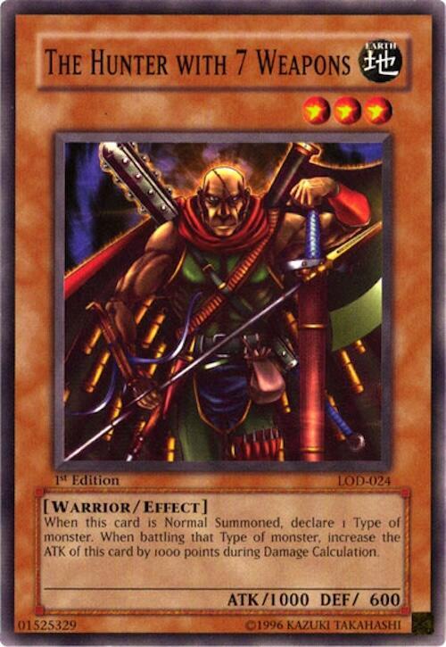 The Hunter with 7 Weapons card image