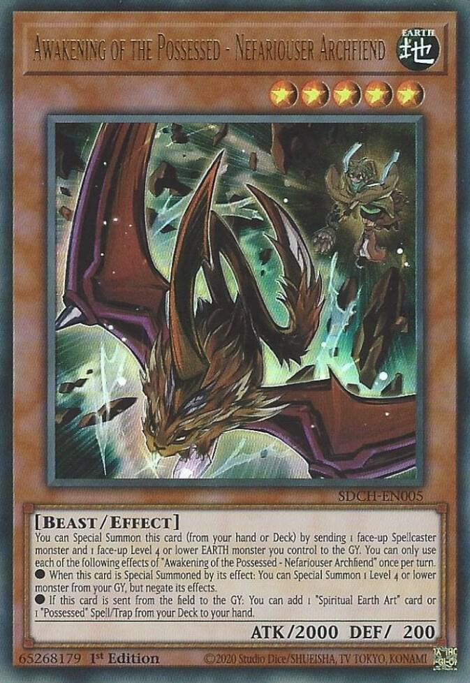 Awakening of the Possessed - Nefariouser Archfiend card image