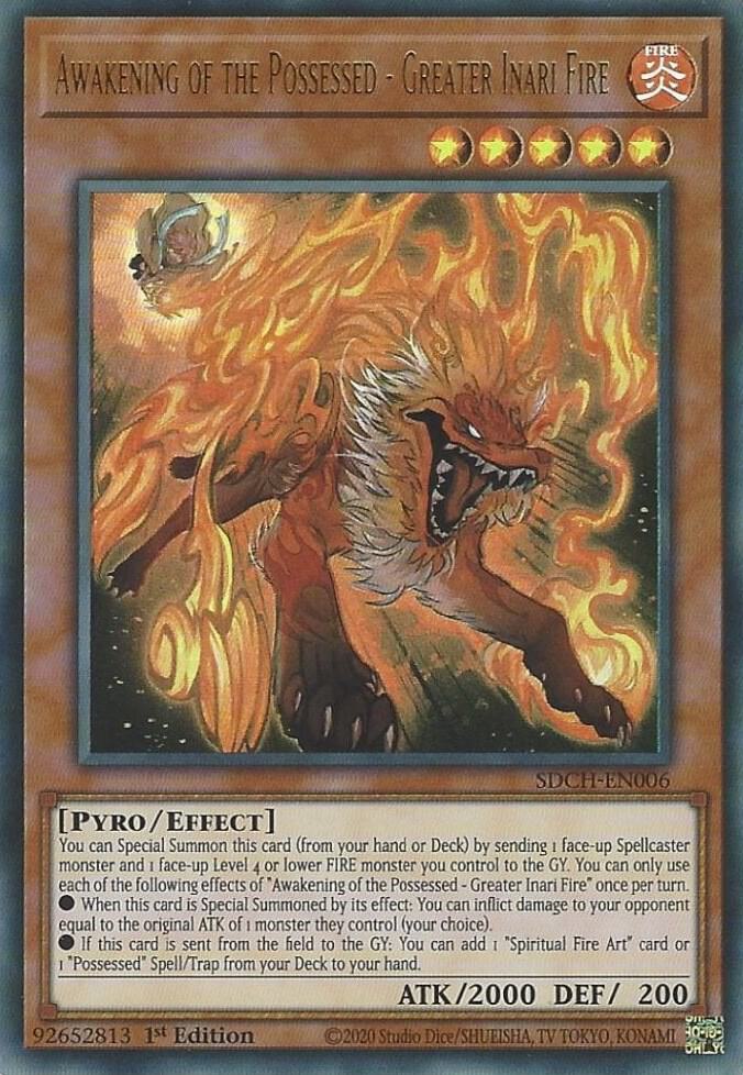 Awakening of the Possessed - Greater Inari Fire card image
