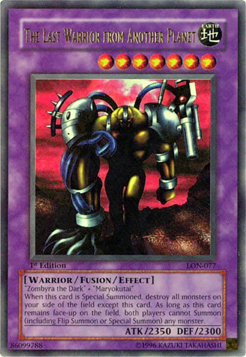 The Last Warrior from Another Planet card image