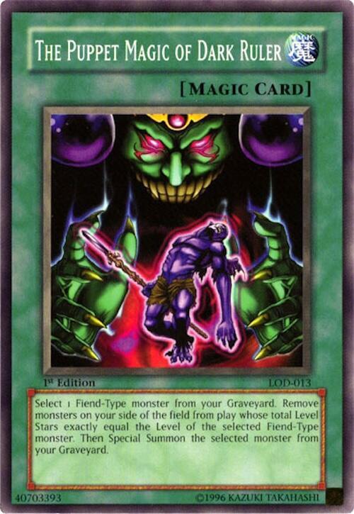 The Puppet Magic of Dark Ruler card image