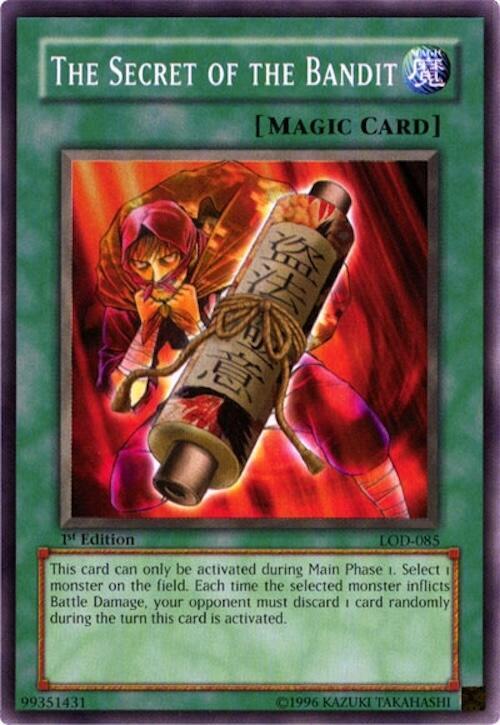 The Secret of the Bandit card image