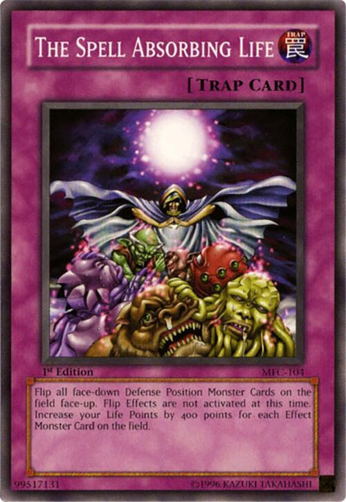 The Spell Absorbing Life card image