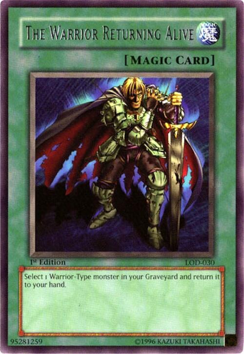 The Warrior Returning Alive card image
