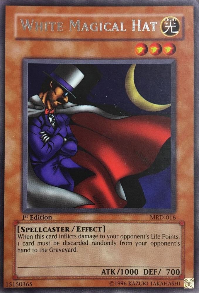 White Magical Hat card image