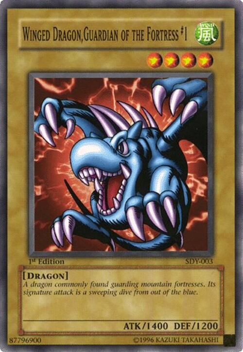 Winged Dragon, Guardian of the Fortress #1 card image