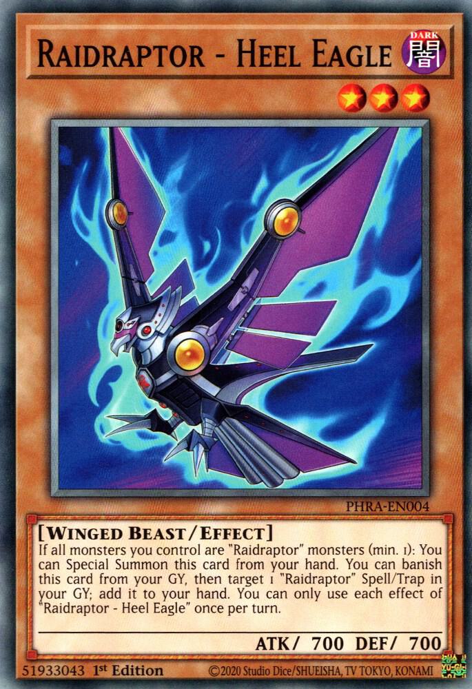 Raidraptor - Heel Eagle (1st Edition) card image