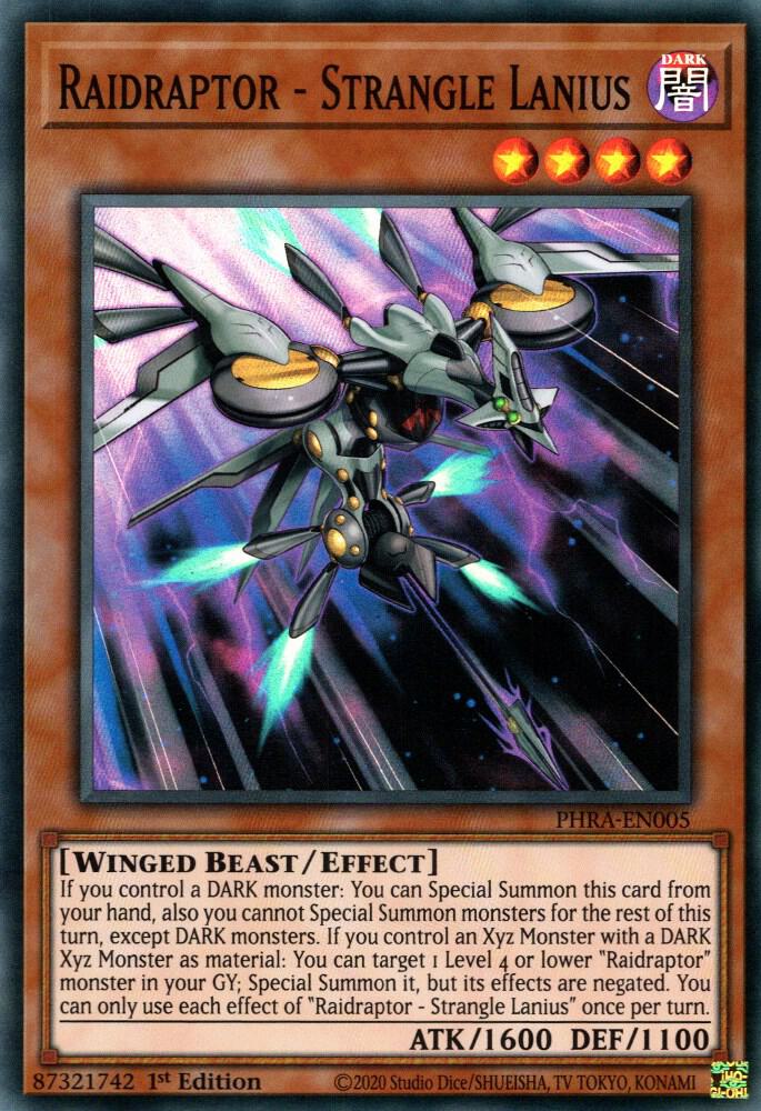 Raidraptor - Strangle Lanius (1st Edition) card image