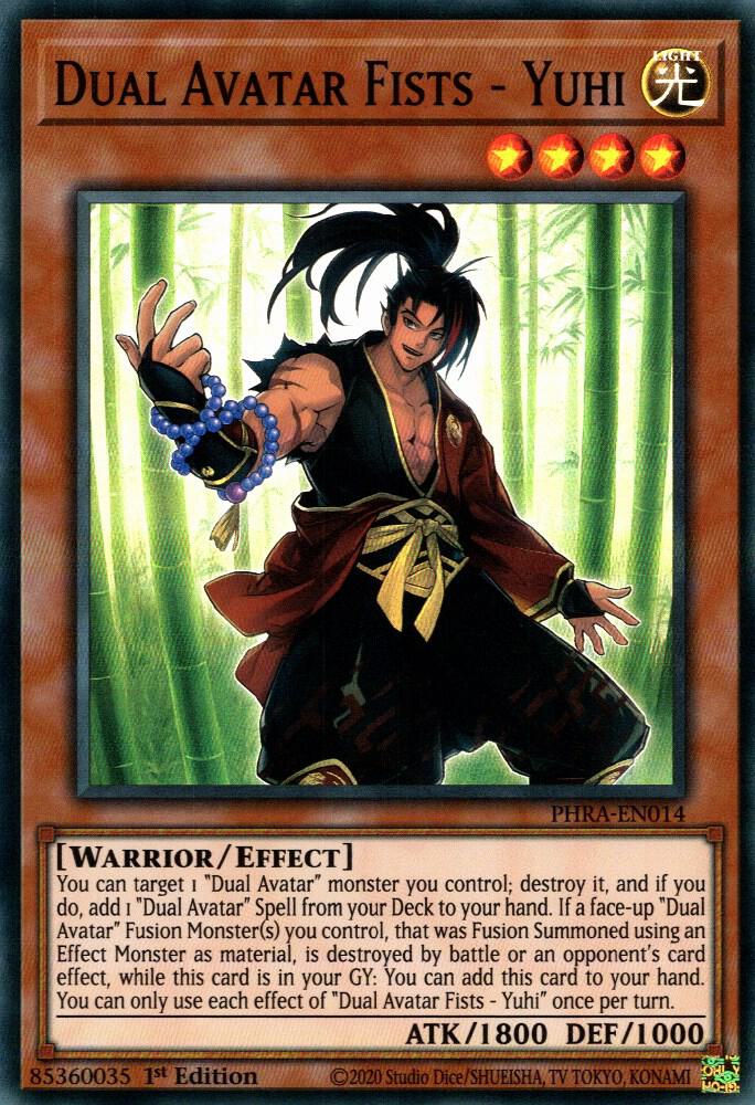 Dual Avatar Fists - Yuhi (1st Edition) card image