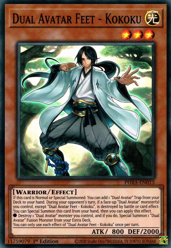 Dual Avatar Feet - Kokoku (1st Edition) card image