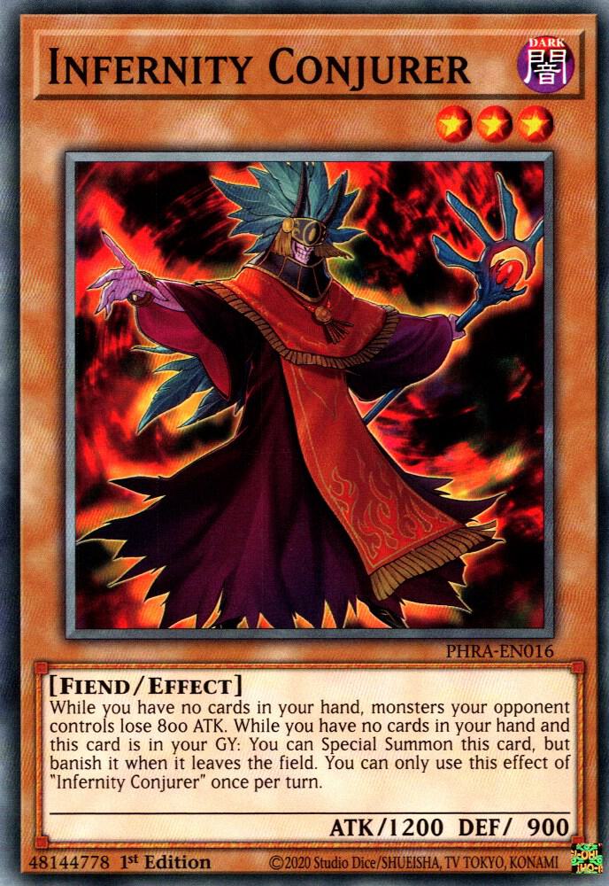 Infernity Conjurer (1st Edition) card image